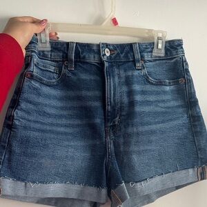 American Eagle Outfitters Dark Blue Jean Shorts